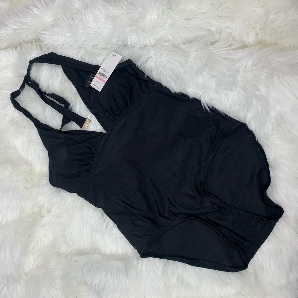 ⬇️ $49 Jones New York One Piece Halter Swimsuit